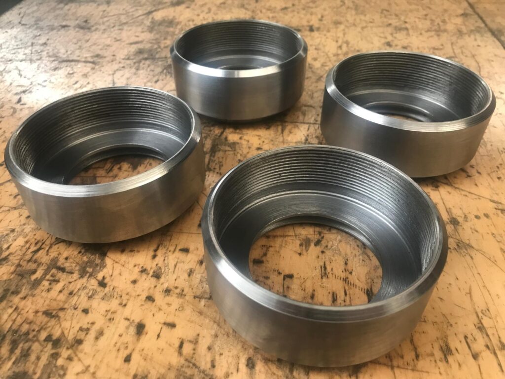 4 gland nuts for hydraulic cylinders