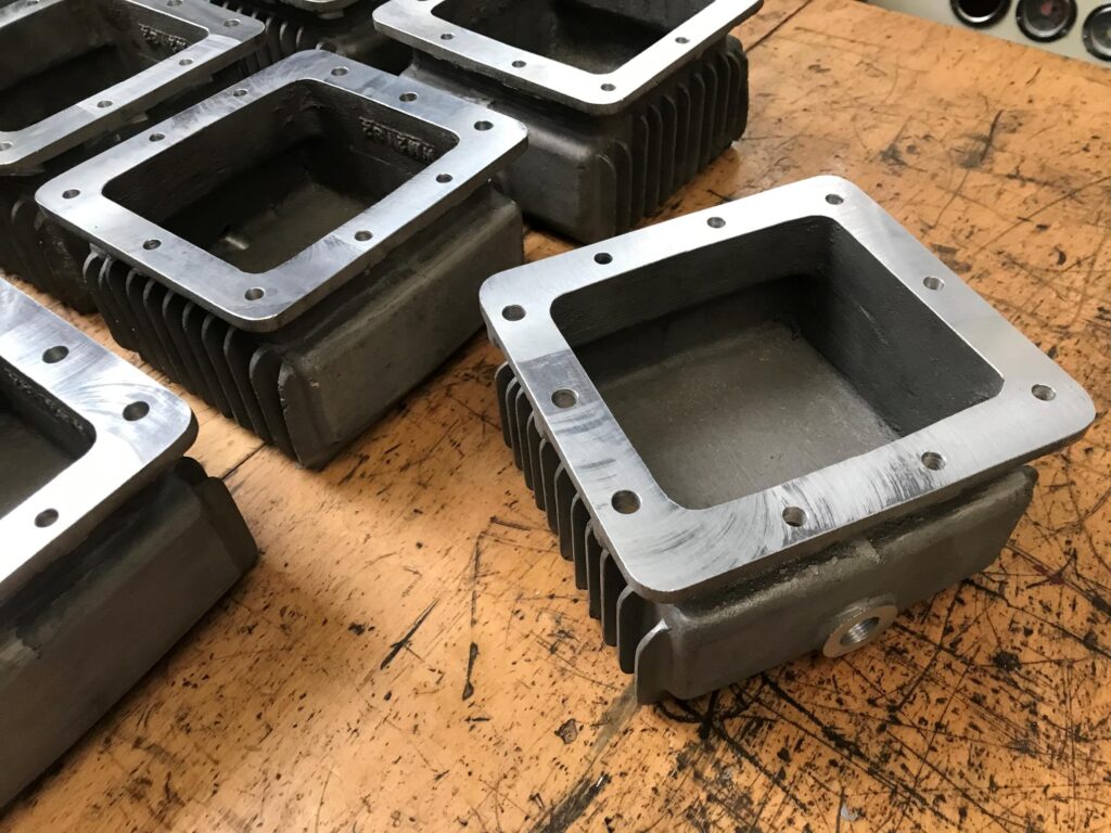 Batch of classic car gearbox sumps