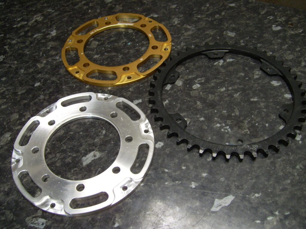 Sprocket modification for chain drive differential